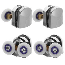 Ruote Rulli Porta Doccia 4pz Ricambi Top e Fondo Doccia