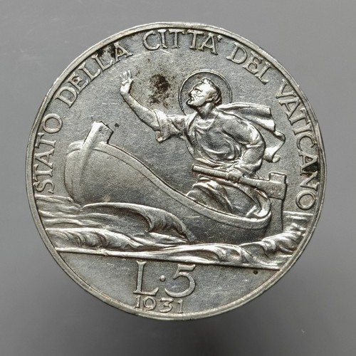 431 vaticano pio - vaticano,, lire