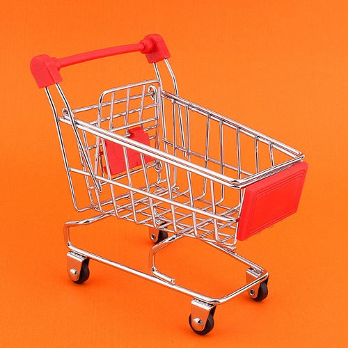 Mini carrello della - carrello, spesa