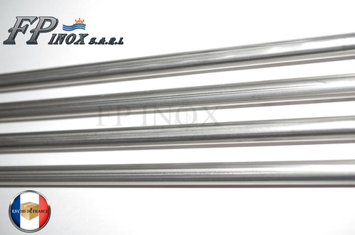 Tube inox roulé - 4,
