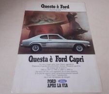 Pubblicità Ford Capri (1970)