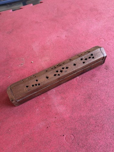 Scatola legno custodia antica - legno,