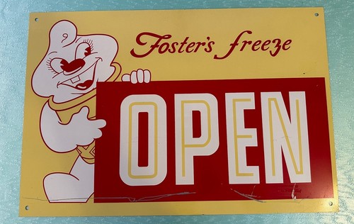 Insegna foster freeze - foster's,