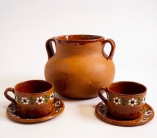 Olla de Barro 3 Litros Con 2