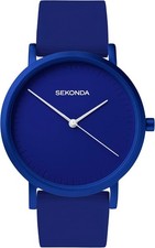 Orologio donna Sekonda Palette con quadrante blu e cinturino in silicone 40552