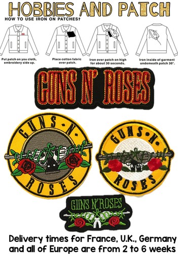 Patch guns roses hard - n'roses, rock