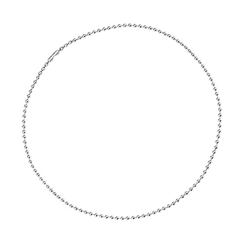 Collana catena nel titanio - e,