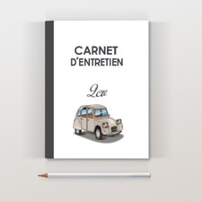 Carnet d'entretien 2cv 1976