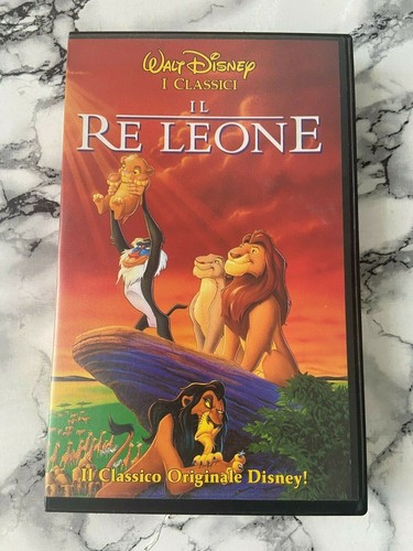 Videocassetta re leone - videocassetta, il