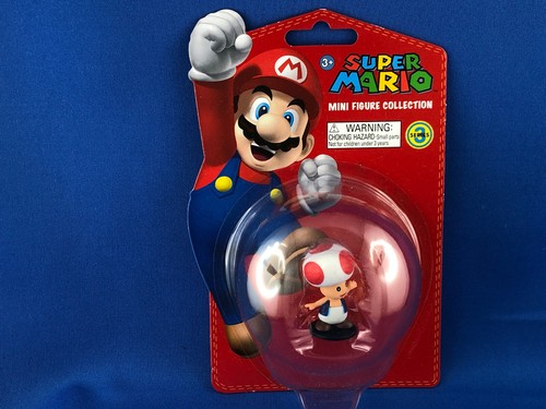 Toad super mario mini - super, figure