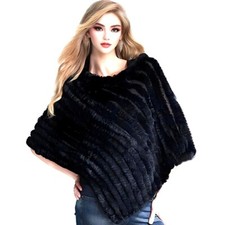 Poncho donna moda vera
