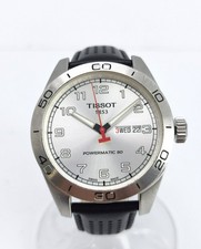 Orologio automatico TISSOT PR516 42 mm acciaio e pelle in buone condizioni