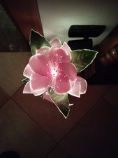 LAMPADA a fiore in fibra