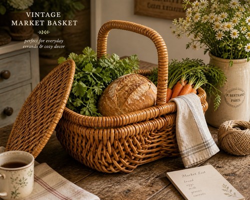 Cestino picnic mercato in - cestino, da
