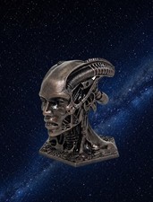 Cyber head scultura - head,