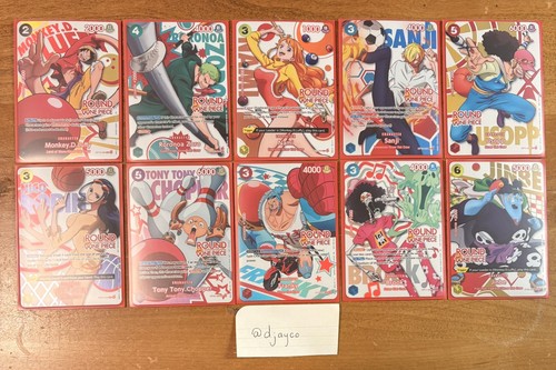 One piece round collab - round, 1