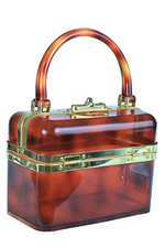 Antico Borsa Bachelite Ottone