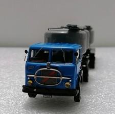 Betoniera con rimorchio Fiat 682 N4 - Camion Fatto a Mano CB Modelli Italia 1990