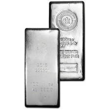100 oz RCM Silver Bar - Royal