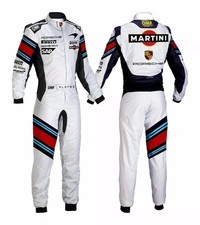 NUOVA TUTA GO KART MARTINI RACING - PASSAMONTAGNA CIK FIA LIVELLO 2 OMOLOGATA E OMAGGIO