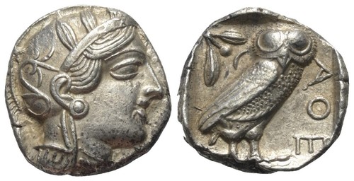 Attica atene tetradracma ar - attica,, atene.
