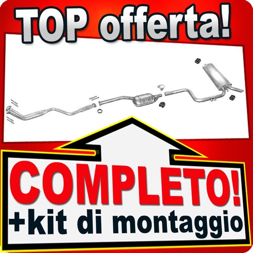 Scarico completo per mercedes - scarico,