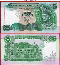 MALAYSIA 5 RINGGIT nd 1986/91 Con attività UV estremamente scarsa P 28b (1) UNC