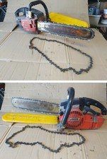 Motosega a scoppio d'epoca Landoni funzionante ferma da qualche anno vintage