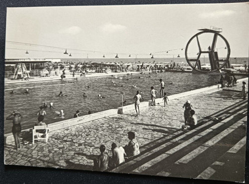 Cartolina italia roma lido - cartolina,