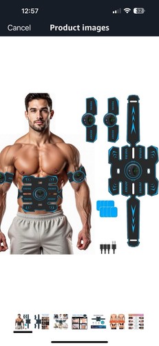 Cintura fitness ricaricabile