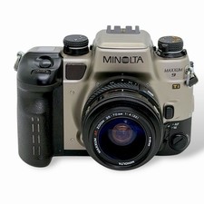 [OTTIME CONDIZIONI] Fotocamera Minolta Maxxum Dynax Alpha 9 α-9 a-9 Ti 35mm Testata su pellicola USA Leggi
