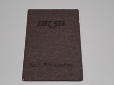 Fiat 514 libretto uso - libretto,