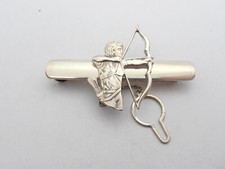 Archer: 925 Silver Tie Clip -