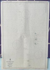 Admiralty 3551 GIAPPONE NANPO SHOTO MINAMI - IO SHIMA TO TORI SHIMA CARTE MAPPA MURO