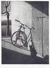 FAVARO GIANNI  -"ULTIMA LUCE" 1999 - Acquaforte e Acquatinta  - Mogliano Veneto 