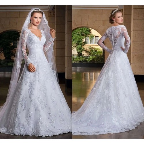 Abito sposa elegante line - abito, da