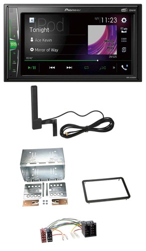 Pioneer mp3 dab aux 2din - pioneer,