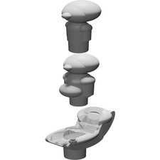 Figurine Peg People Papà e