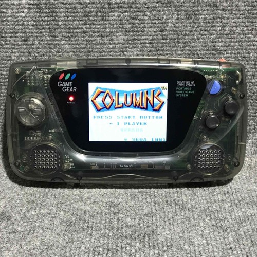 Consola sega game gear clear - game,