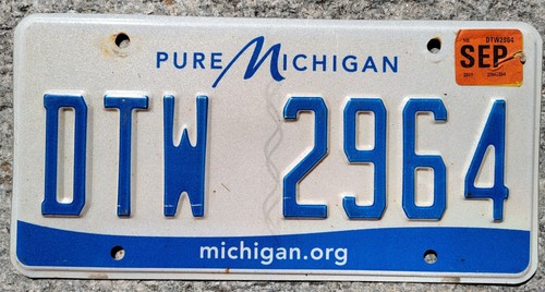 Targa michigan originale - michigan,