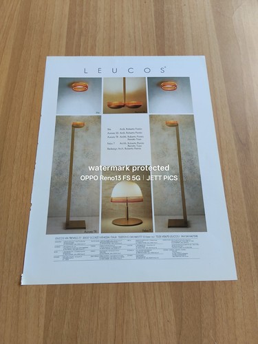 1986 leucos lampade - 1986, design