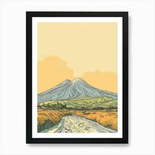 Monte Vesuvio Italia Linea
