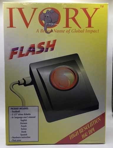 Trackball ivory flash - trackball,
