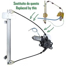 ALZAVETRO ANTERIORE SINISTRO