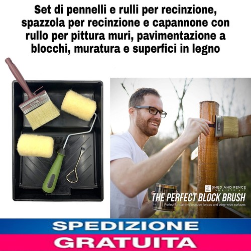 Set pennelli rulli x - rulli,