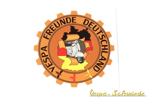 Adesivo decorativo vespa - decorativo, "vespa