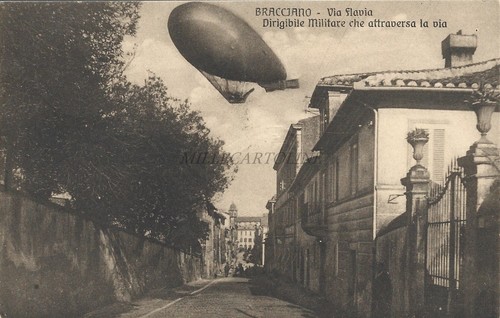 Bracciano via flavia - via,