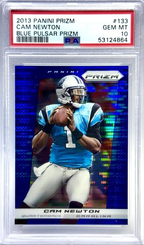 Cam newton 2013 panini prizm - newton,