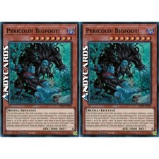 PERICOLO! BIGFOOT! 2x • (Danger! Bigfoot!) • Super R • RA03 IT019 • 1Ed • Yugioh