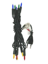 Serie Lineare 10 Pisellini Colorati Luci Presepe Illuminazione Multi Color